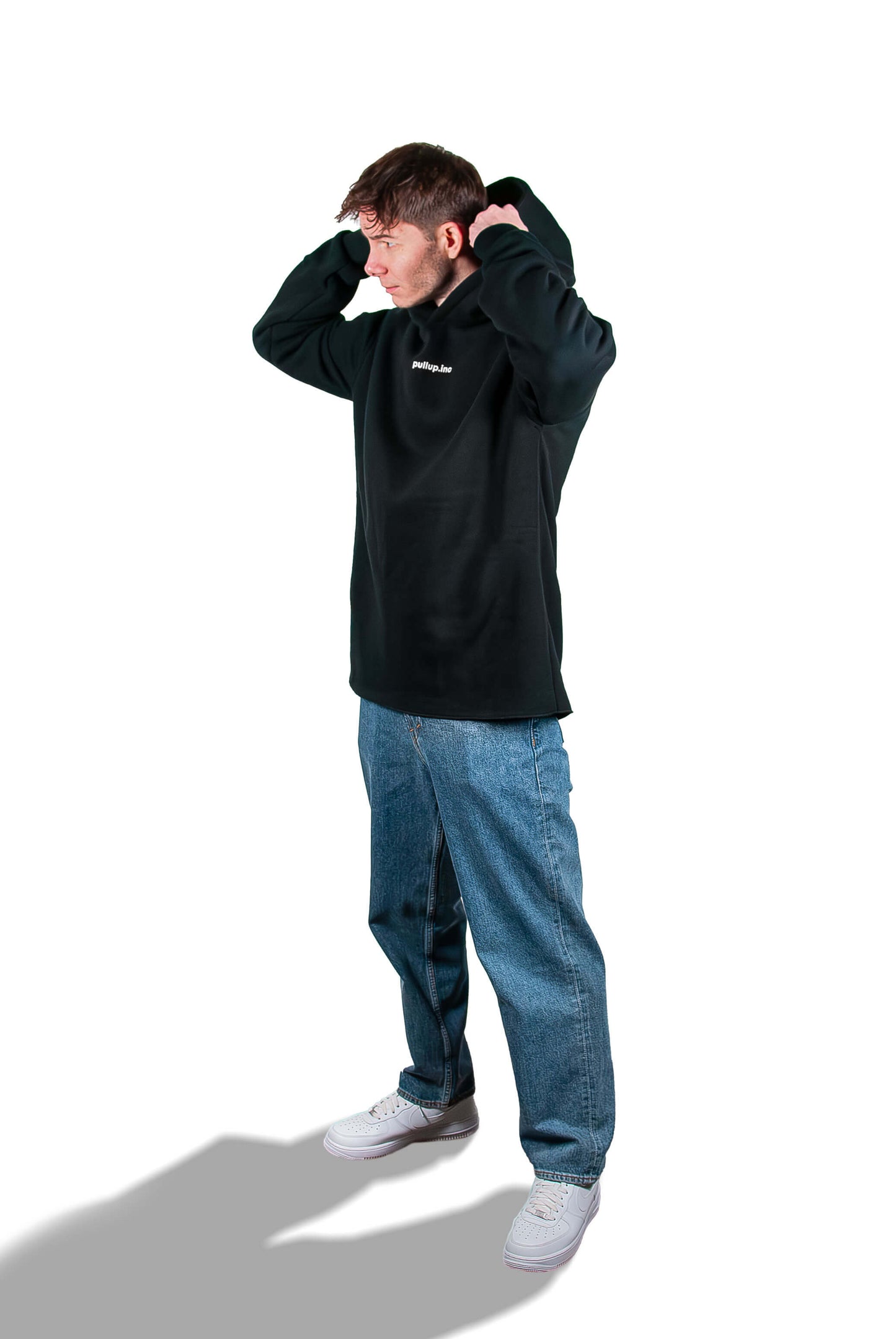 Sweatshirt Love story black by juhadik | Men
